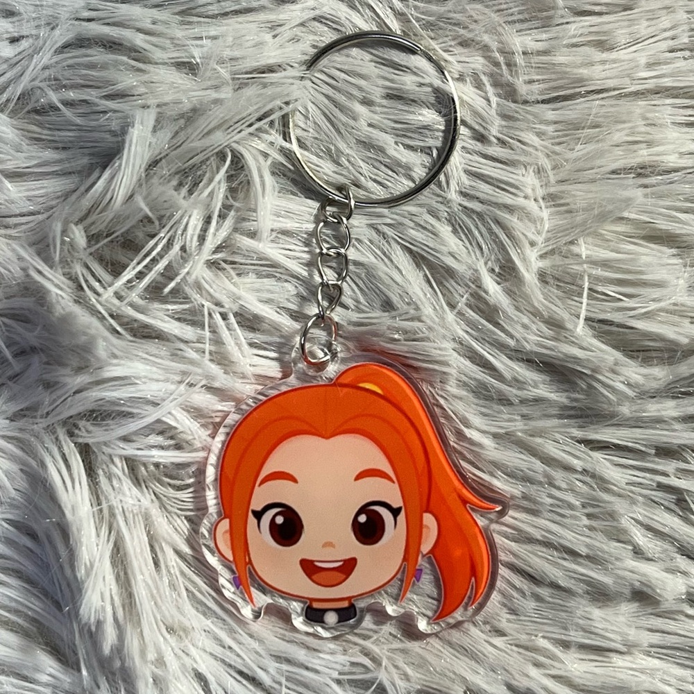 Kpop Demon Hunter Mira Double Sided Acrylic Keychain